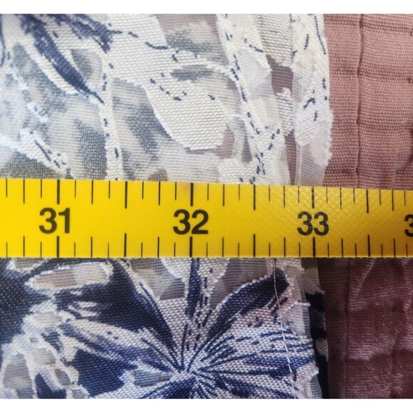 Joseph Ribkoff Floral Blouse Tunic Button 3/4 Sleeve Blouse Size 12 Sheer 212080 - Picture 7 of 7